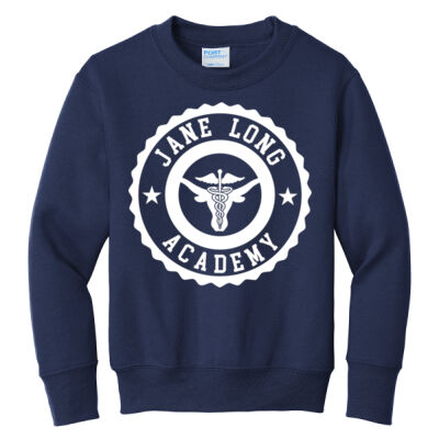 Youth Port & Company® Essential Fleece Crewneck Sweatshirt Thumbnail