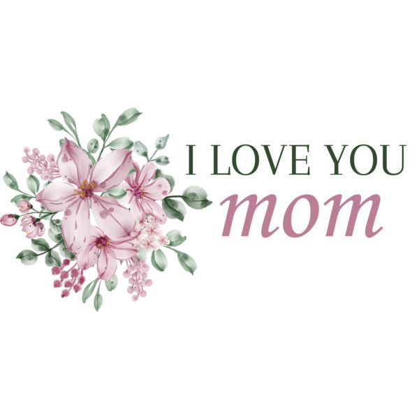 ILY MOM PNG Thumbnail