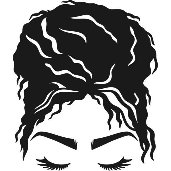 CurlyMessyBunFace Thumbnail