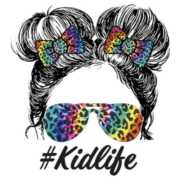 Kid Life Messy Bun Leopard2 Thumbnail