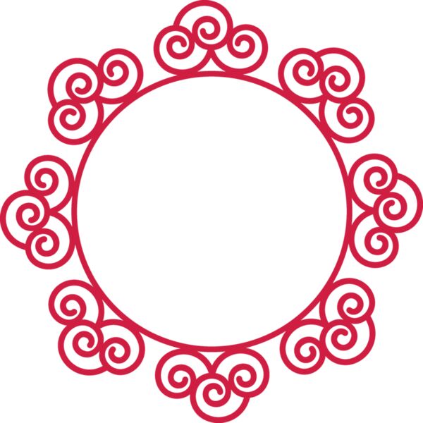 Swirly Circle Frame 4 Thumbnail