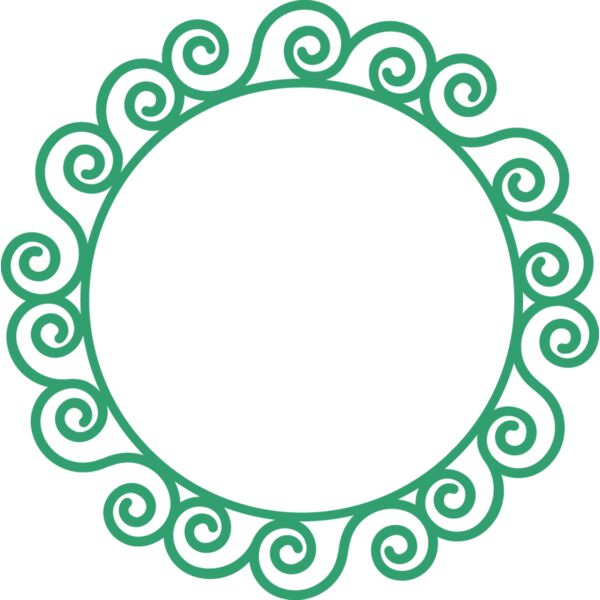 Swirly Circle Frame 9 Thumbnail