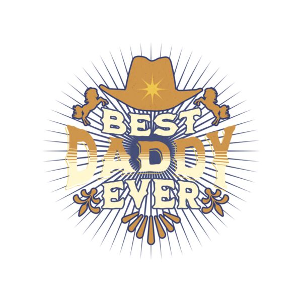 Best Daddy Ever   Cowboy Hat  1  Thumbnail