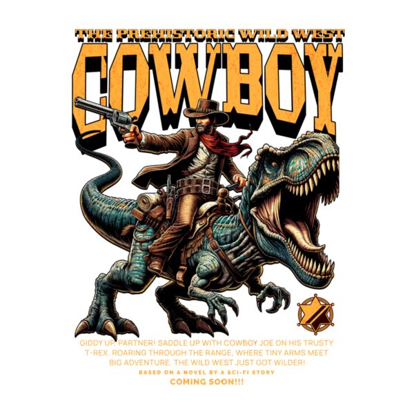 Prehistoric Cowboy Wild West T Rex Thumbnail
