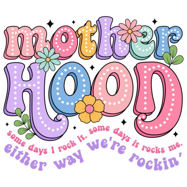 Retro Motherhood PNG  Funny Mom PNG  1  Thumbnail