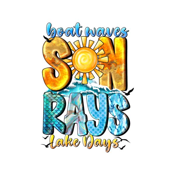 BoatWavesSunRaysLakeDays Thumbnail