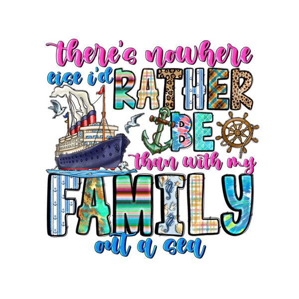 TheresNowhereEiseIdRatherBeThanWithMyFamilyOutaSea Thumbnail