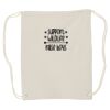 Canvas Drawstring Backpack Thumbnail