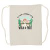 Canvas Drawstring Backpack Thumbnail