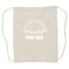 Canvas Drawstring Backpack Thumbnail