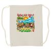 Canvas Drawstring Backpack Thumbnail