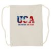 Canvas Drawstring Backpack Thumbnail