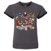 Women's Sweetheart French Terry Pullover Thumbnail